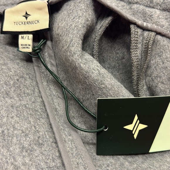 Tuckernuck NEW Gray Odelie Cape Relaxed Fit Wide Sleeve Mid-Length Jacket M/L - Picture 12 of 12